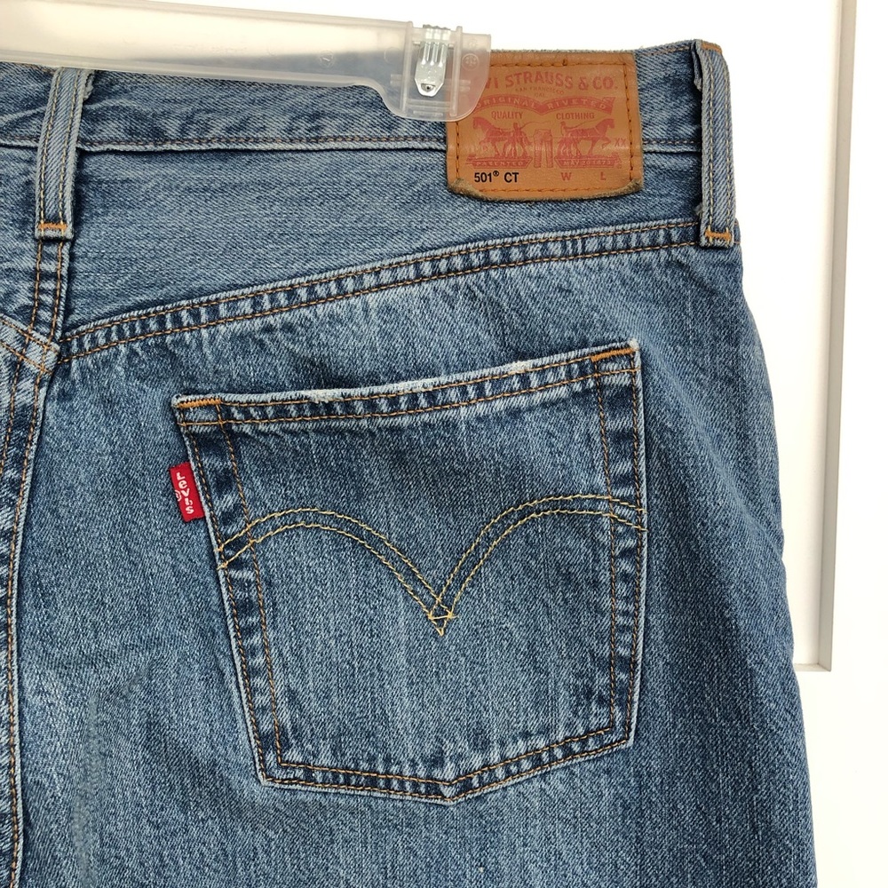 💠 Vintage Reworked Levi’s 501 CT - Picture 6 of 13